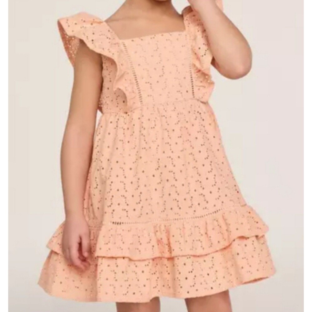 Janie and Jack Dress Size 8 Sleeveless Ruffle Tiered Dress